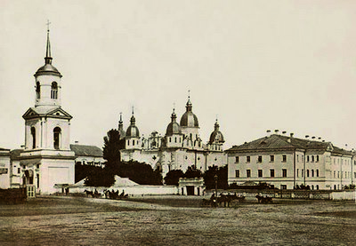 15.Киев. Братский монастырь и духовная академия. Фото начала XX века